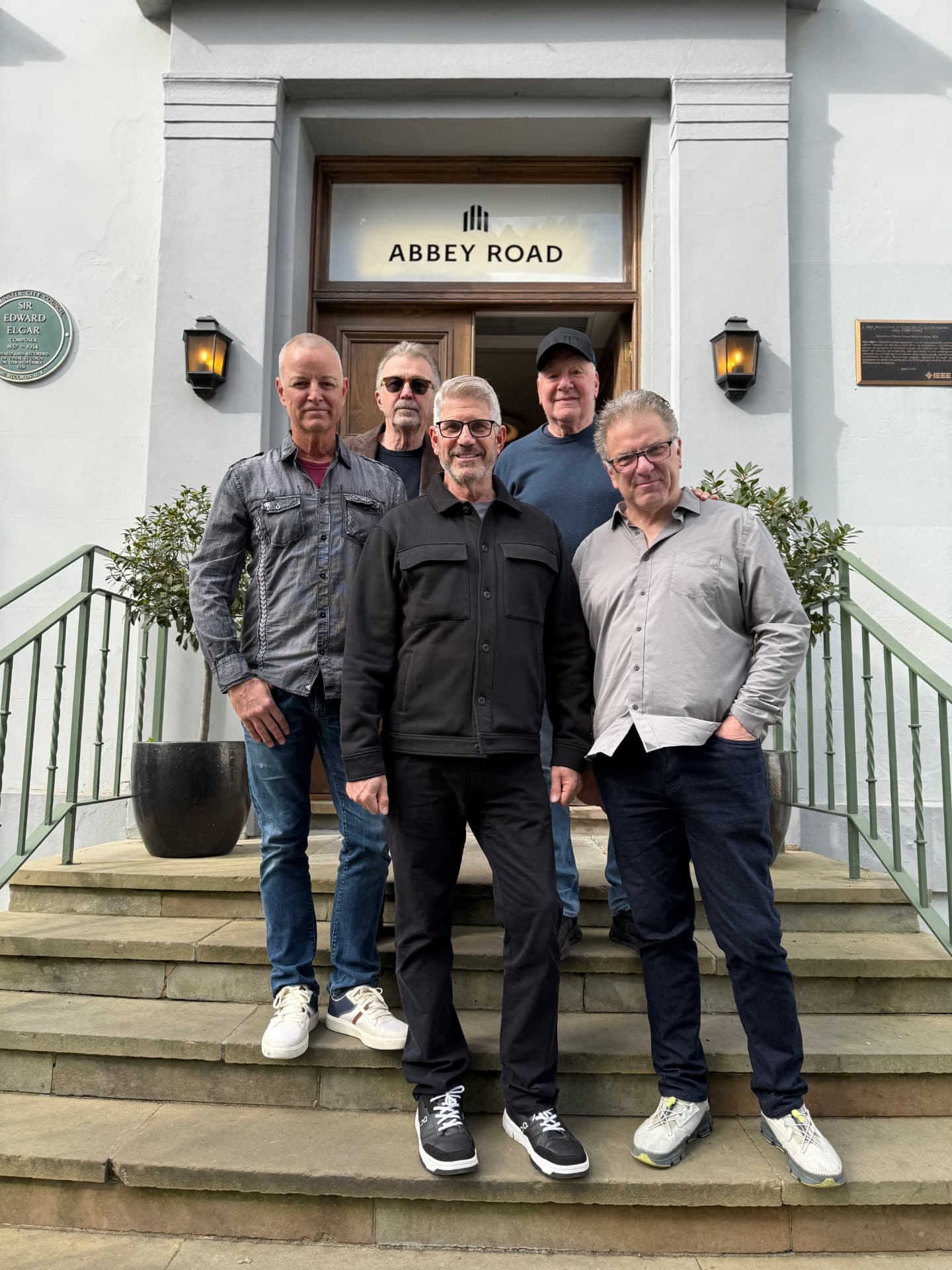 Loaded at Abbey Road Studios entrance